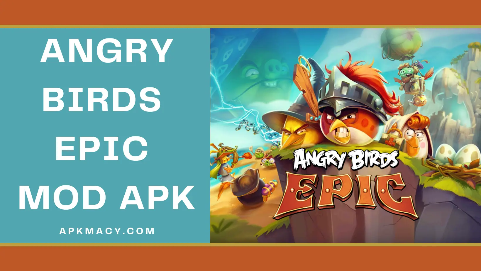 Download Angry Birds Epic Mod APK for Android Phone