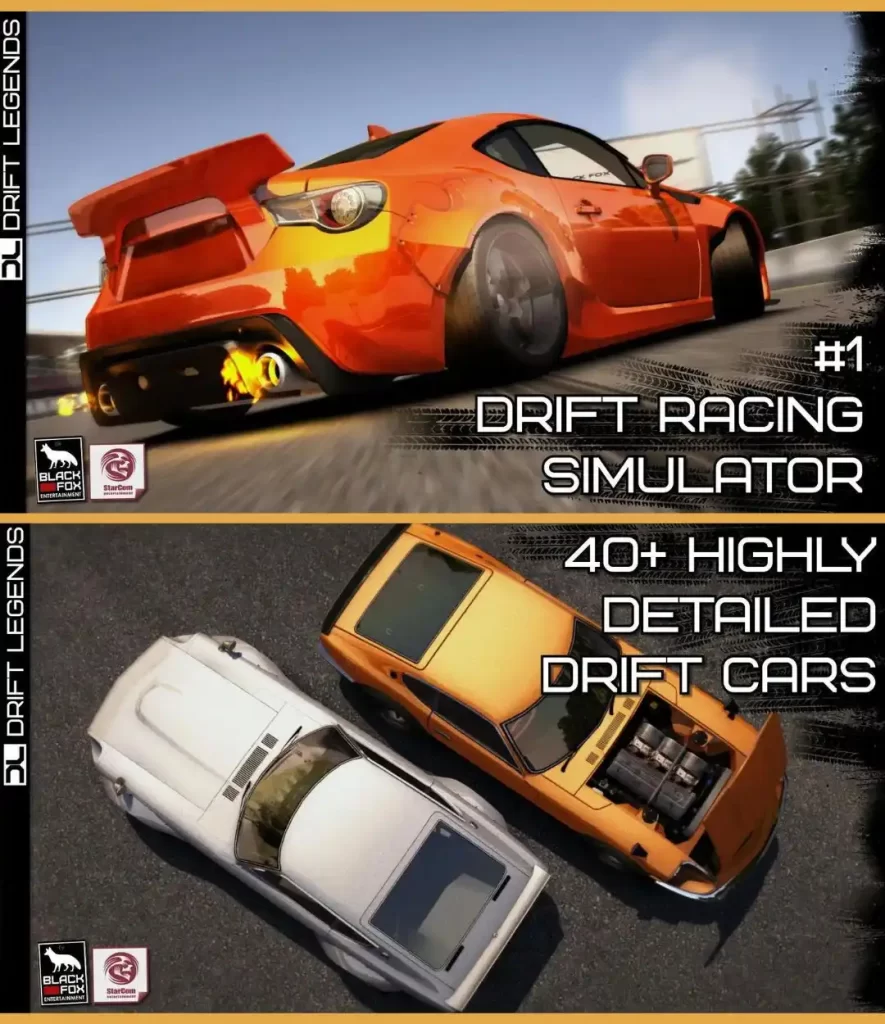 Drift Legends v1.9.26 MOD APK + OBB (Unlimited Money) Download