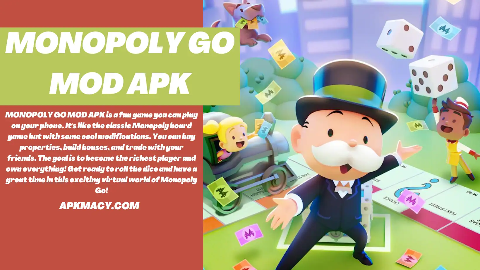 MONOPOLY GO MOD APK 1.16.0 (Unlimited Money) 2024