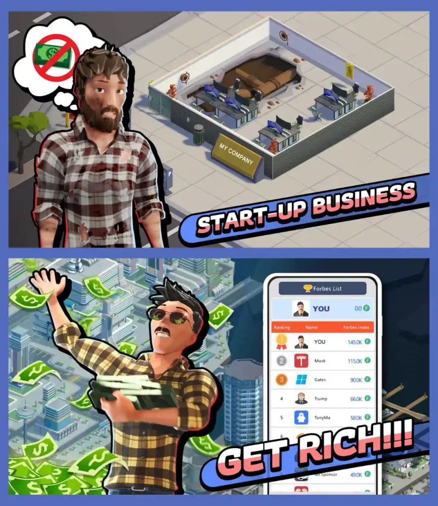 idle office tycoon mod apk free purchase