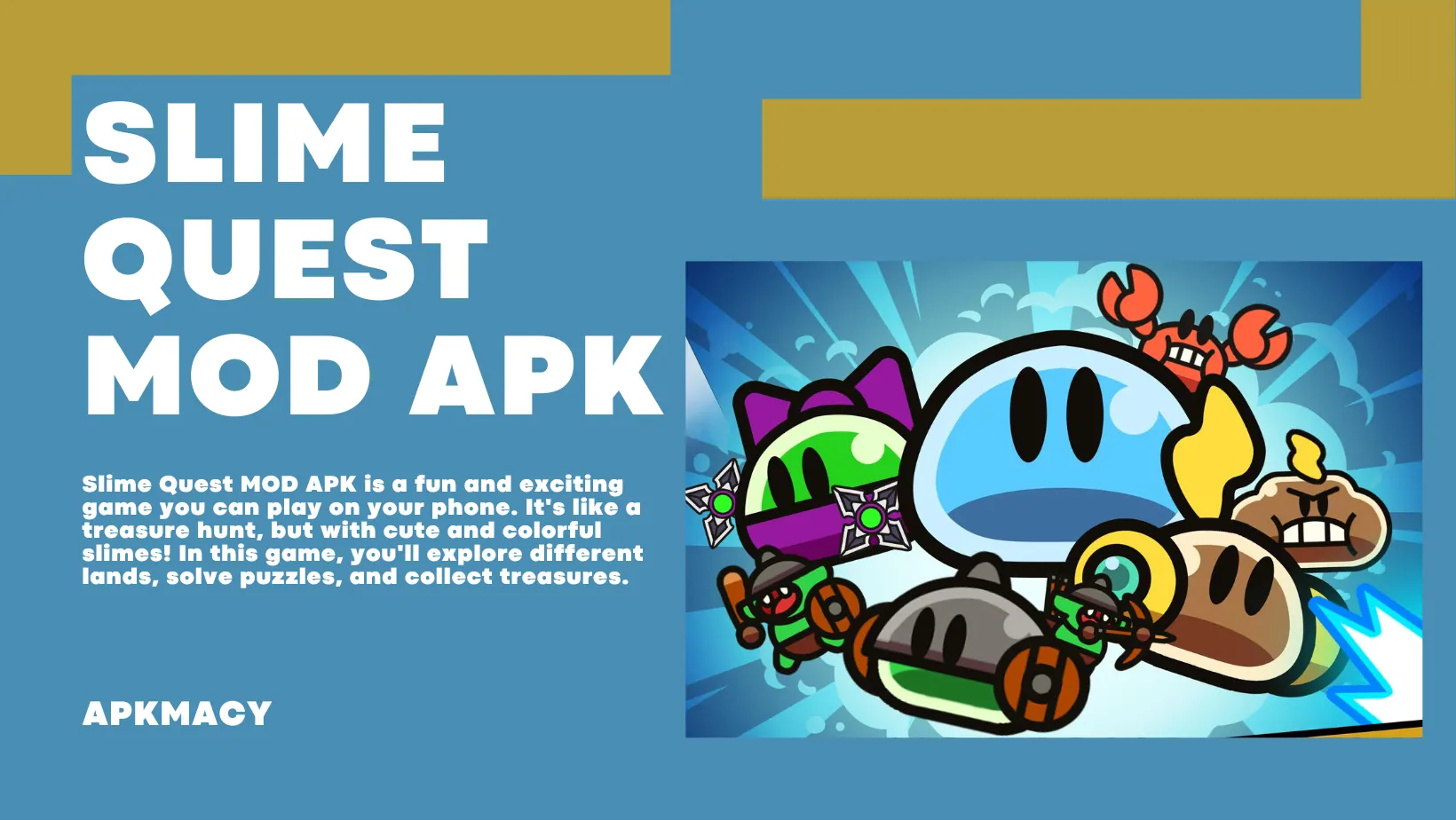 Slime Quest MOD APK v1.0.3 (Unlocked) - Jojoy