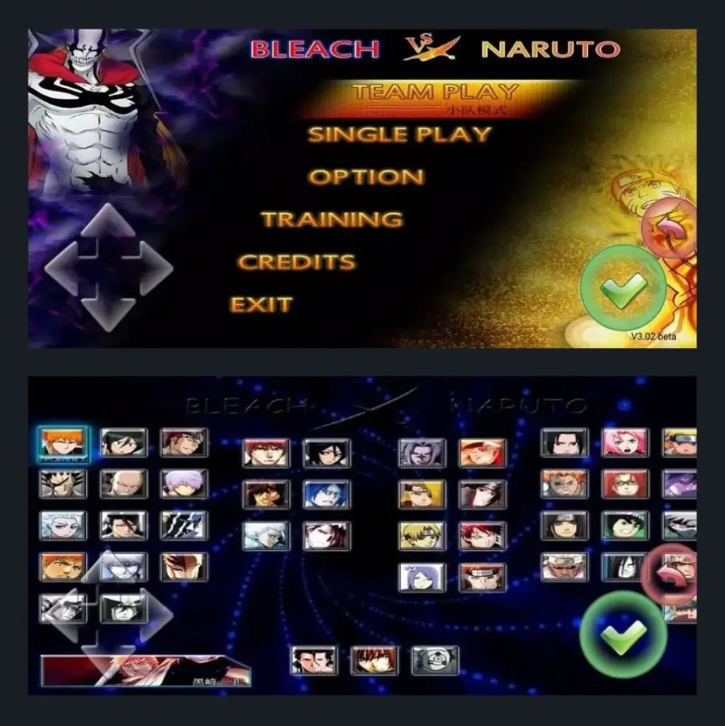 Bleach VS Naruto APK Game