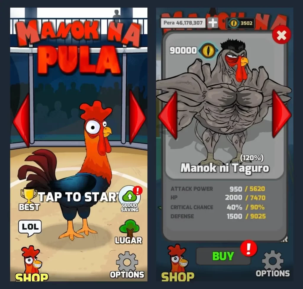 Manok Na Pula MOD