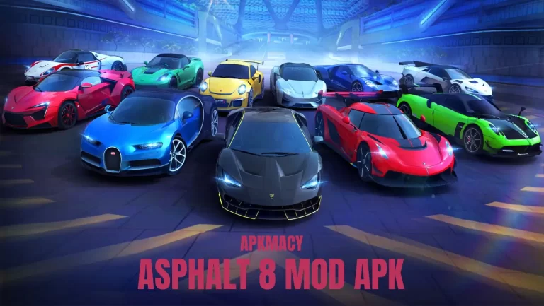 Asphalt 8 MOD APK 7.7.1b – (Unlimited Money) 2024
