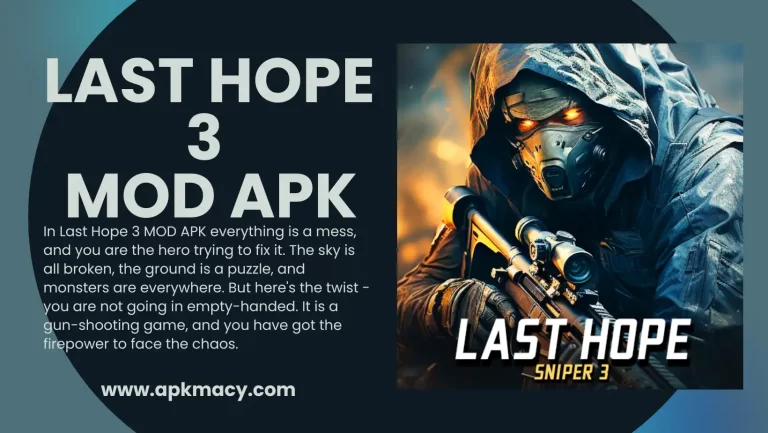 Last Hope 3 MOD APK 1.495 – (Unlimited Money) 2024