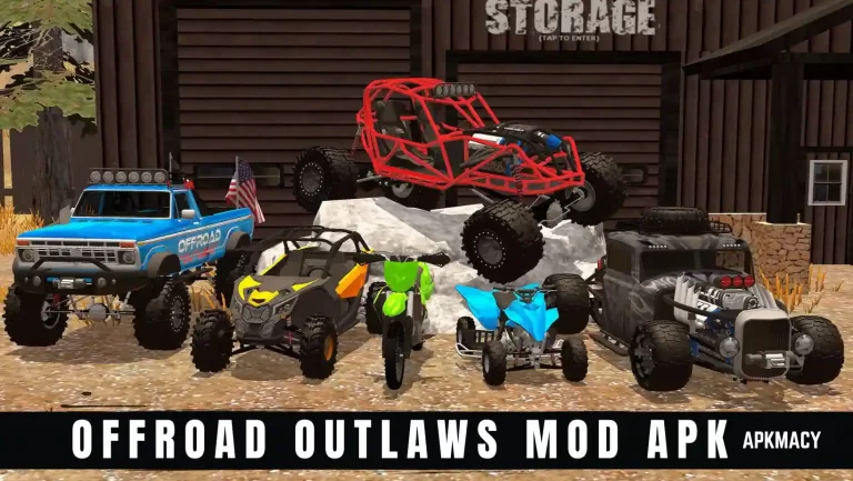 Offroad Outlaws MOD APK 6.6.7 – (Unlimited Money) 2024