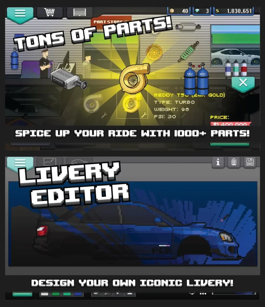 Pixel Car Racer APK