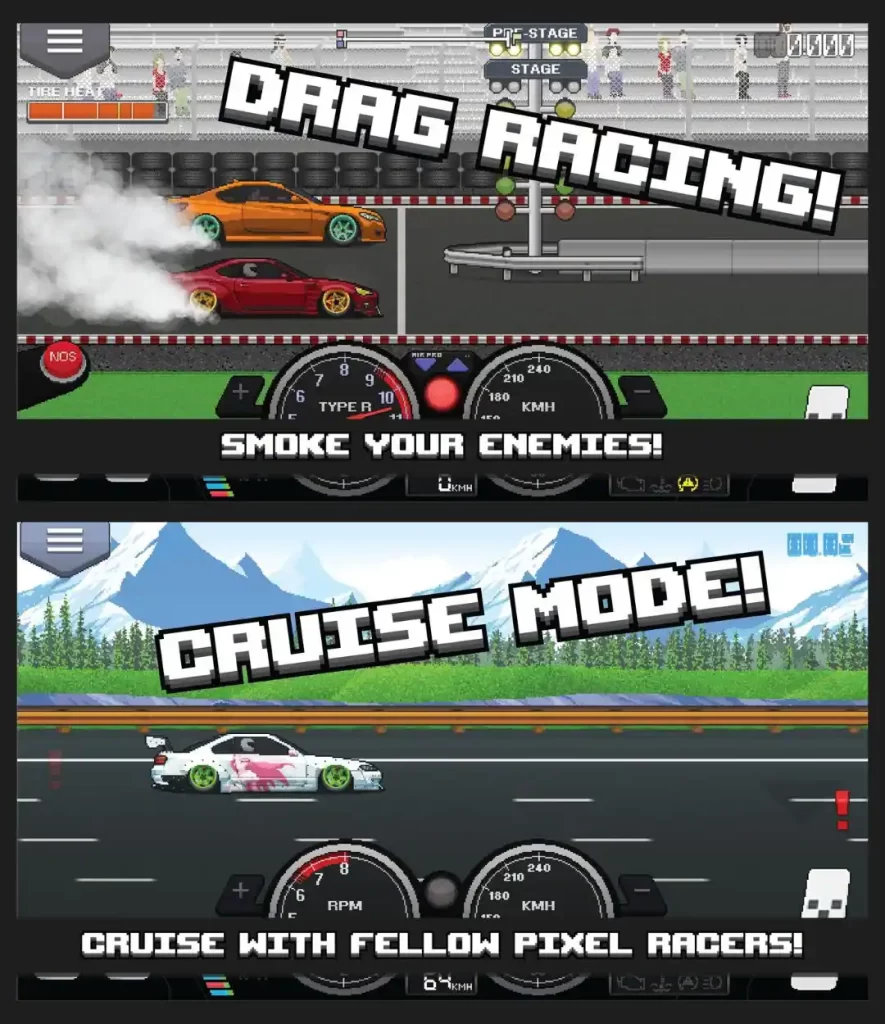 Pixel Car Racer MOD