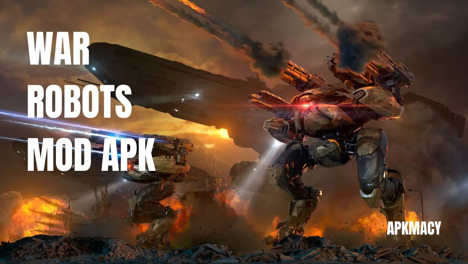 War Robots MOD APK 10.2.2 (Unlimited Bullets/Money) 2024