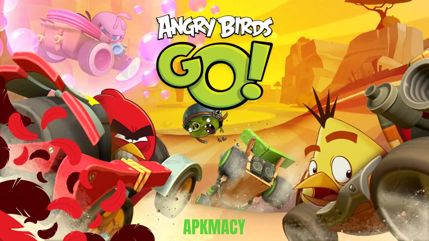 Angry Birds Go MOD APK 2.9.2 - (Unlimited Coins, Gems) 2024