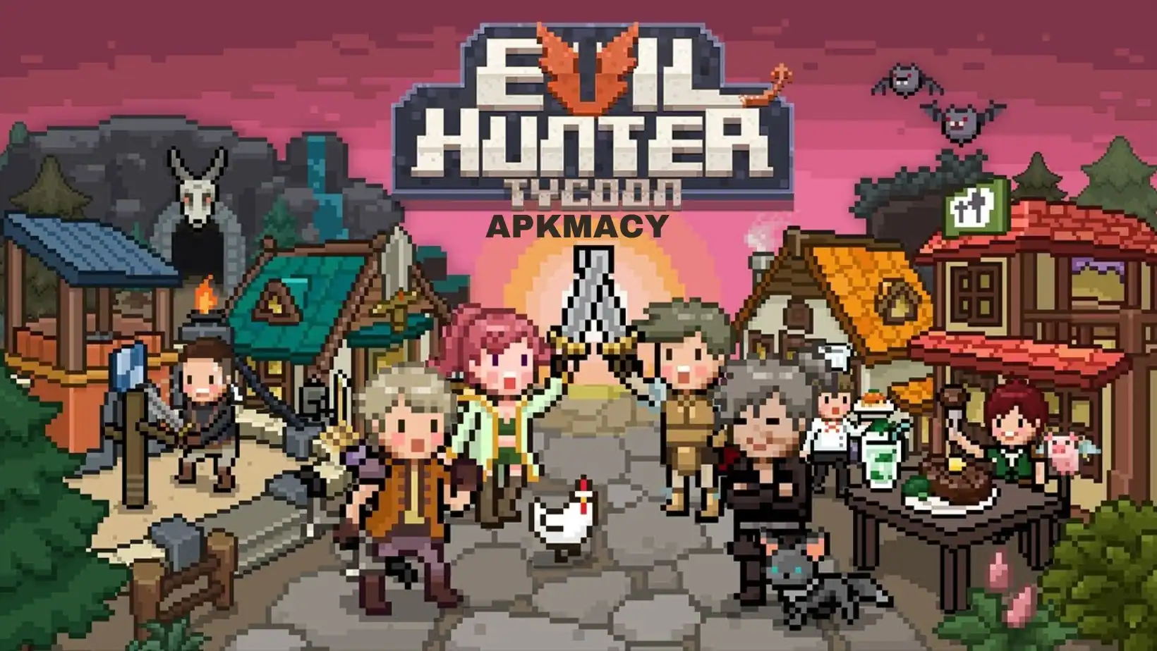 evil hunter tycoon mod