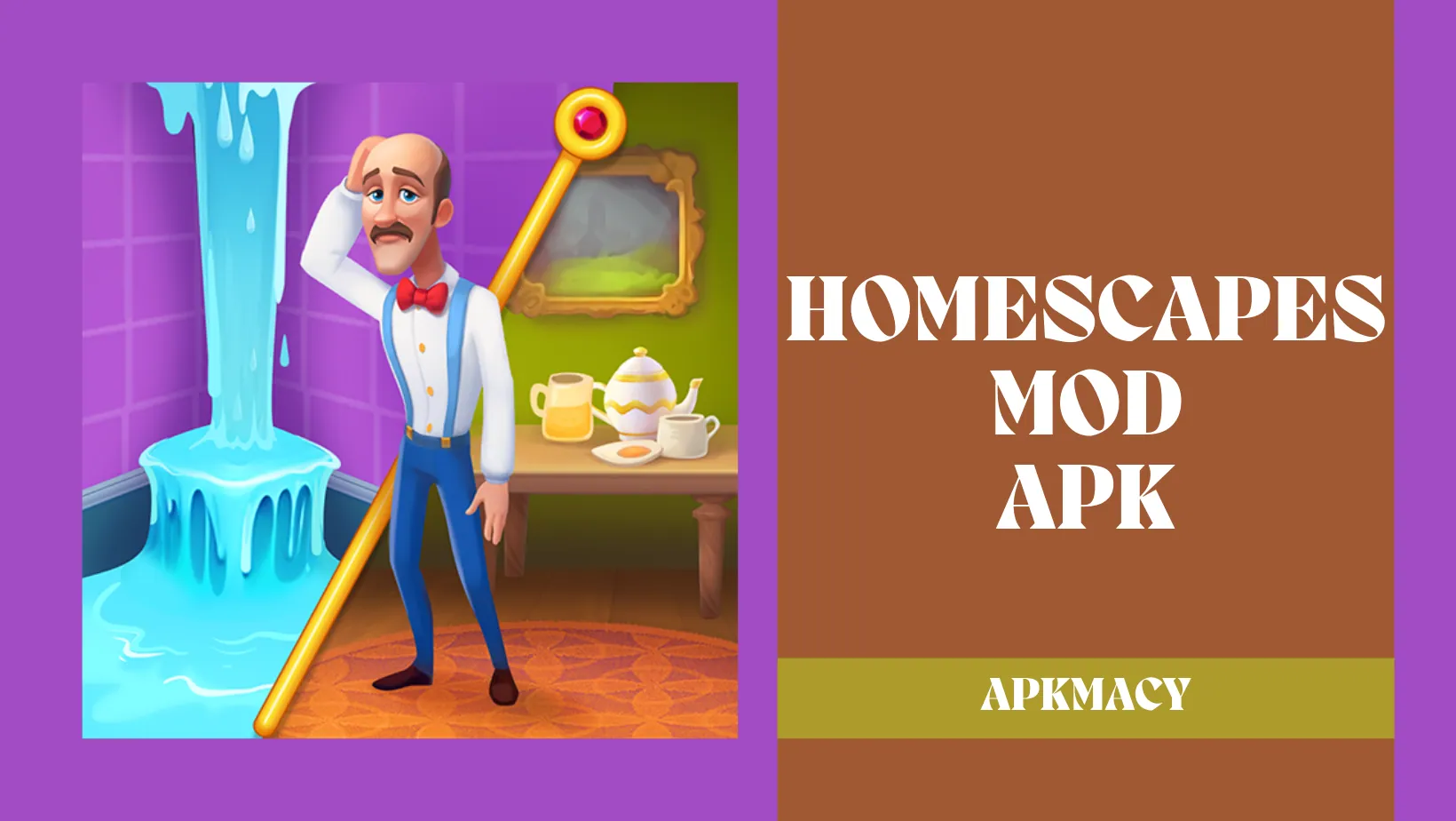 Homescapes MOD APK 6.8.6 (Unlimited Stars/Coins) 2024