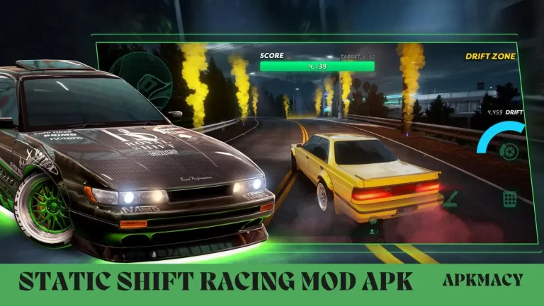 Static Shift Racing MOD APK 59.8.1 – (Unlimited Nitro/Money) 2024
