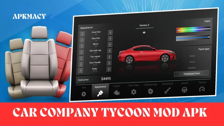Car Company Tycoon MOD APK 1.6.0 – (Unlimited Money) 2024