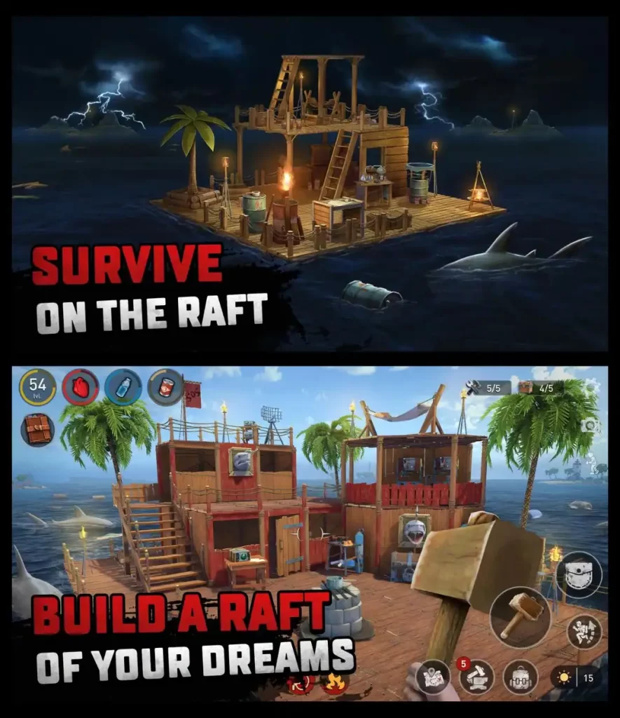 Raft Survival MOD